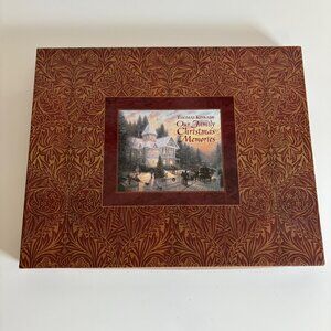 Thomas Kinkade Our Family Christmas Memories Hardcover Book Boxed 1999